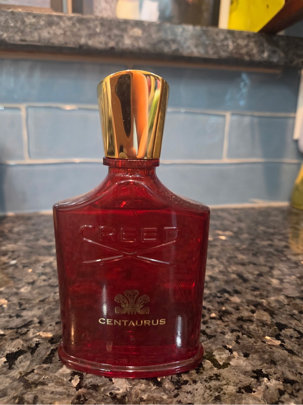 Creed Centaurus Red Bottle with Gold Cap - Women Bath & Body